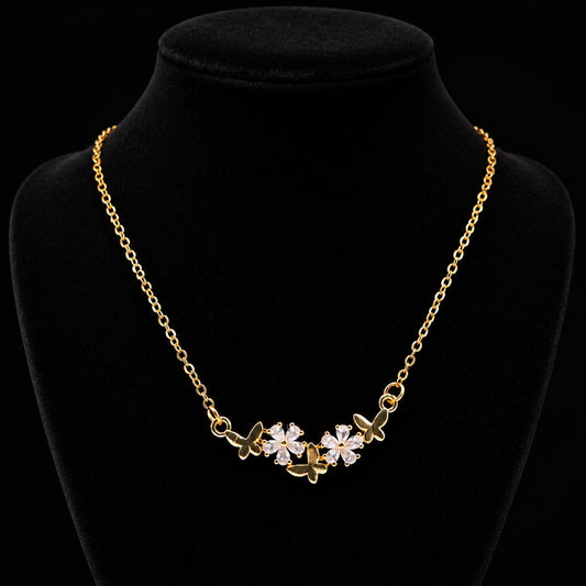 Delicate Butterfly Spark Pendant - Zevaraat