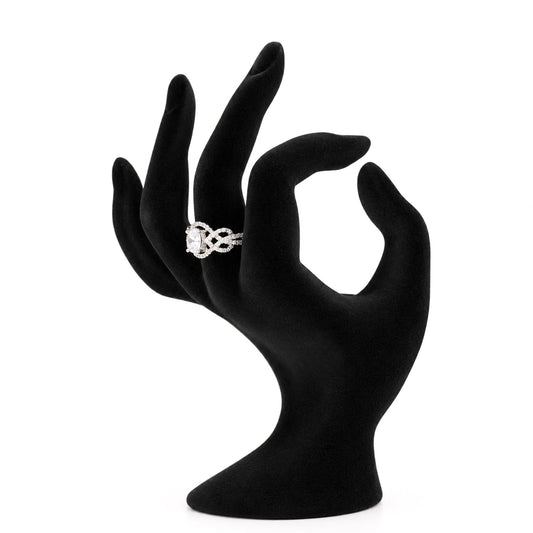 Elara Oval Lace Ring - Zevaraat
