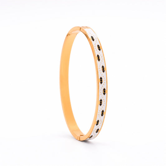 Evil Eye Bangle Bracelet