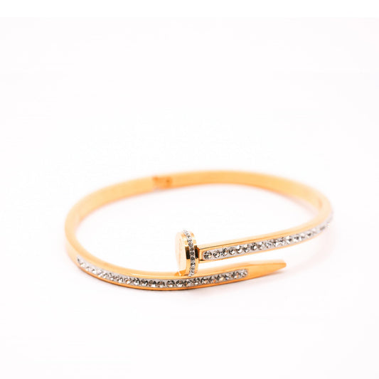Nail it Studded Bangle - Zevaraat