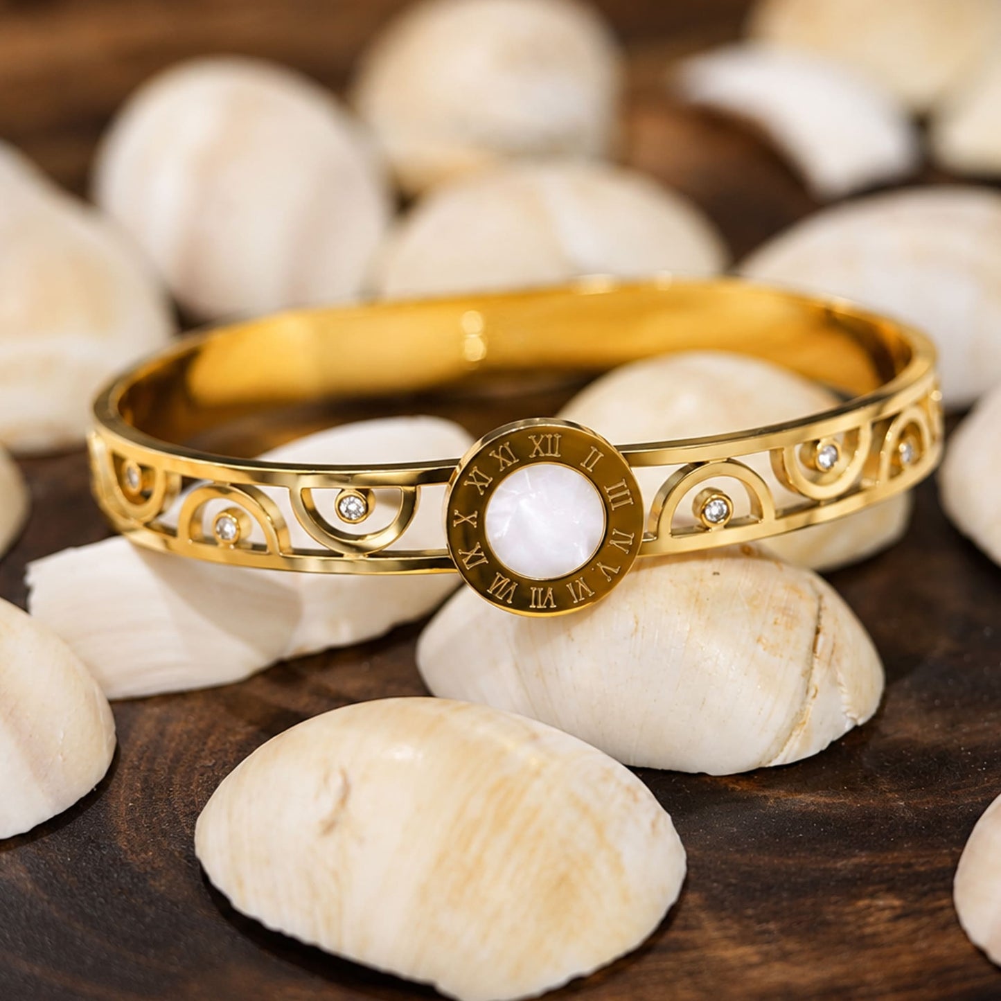 Blanc Radiance Bangle - Zevaraat