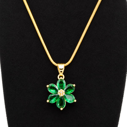 Daisy Floral Pendant - Zevaraat