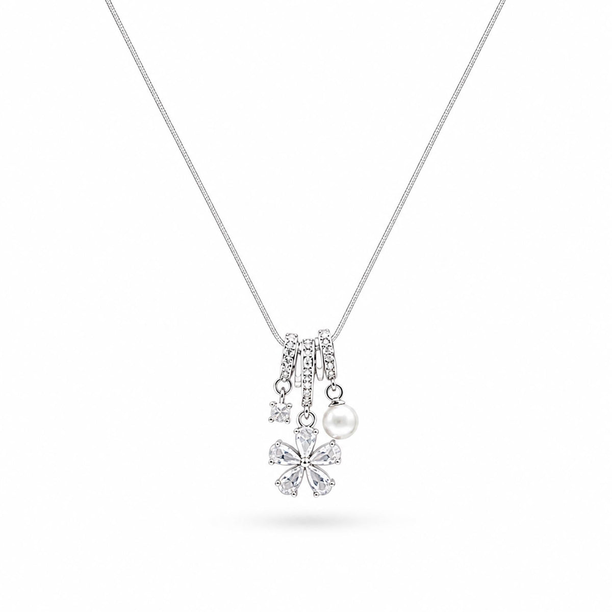 Daisy Solitaire AD Pendant - Zevaraat