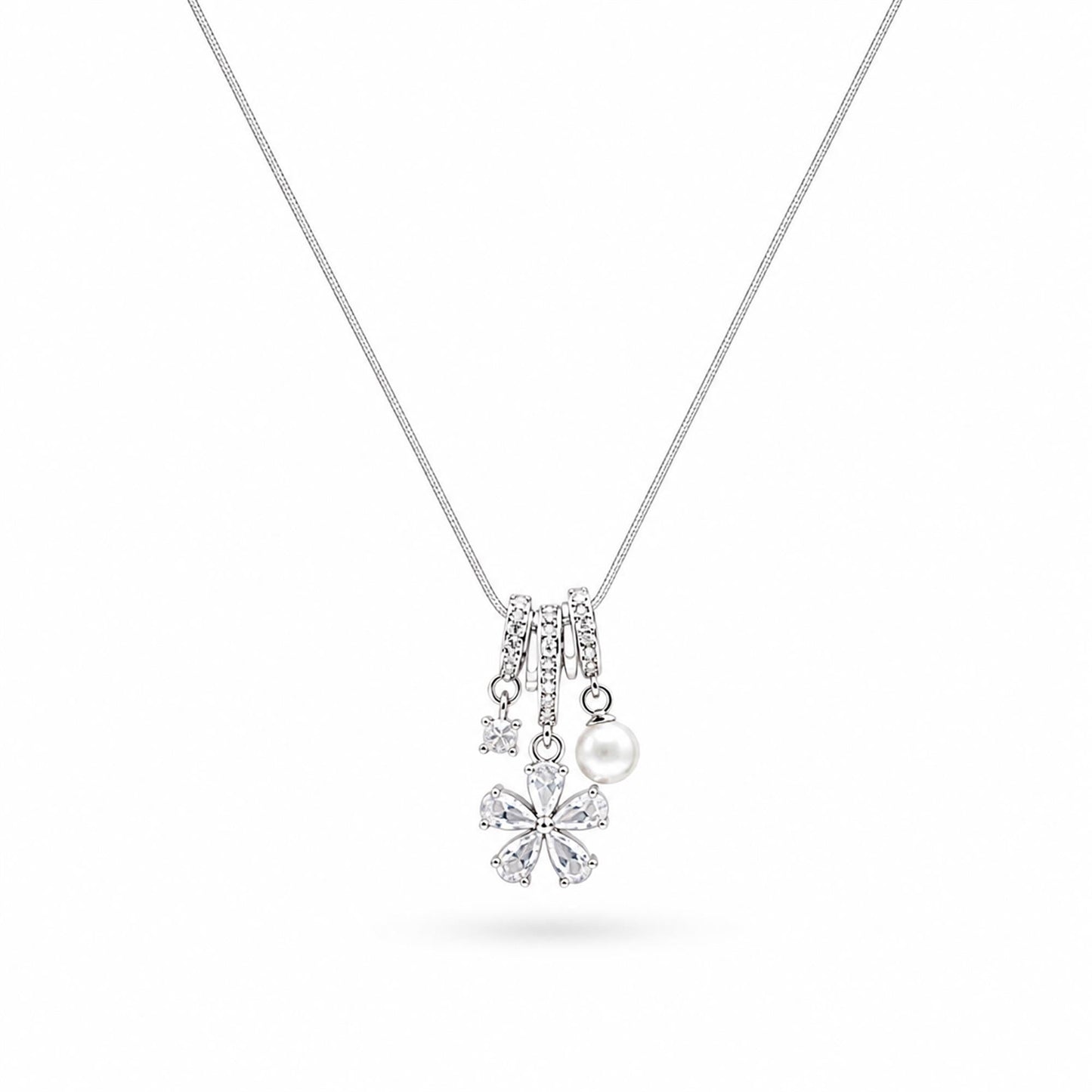 Daisy Solitaire AD Pendant - Zevaraat