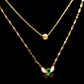Double Layered Butterfly Mosaic Pendant - Zevaraat