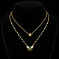 Double Layered Butterfly Mosaic Pendant - Zevaraat