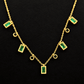 Emerald Cascade Luxe Set - Zevaraat