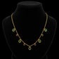 Emerald Oval Charm Necklace - Zevaraat