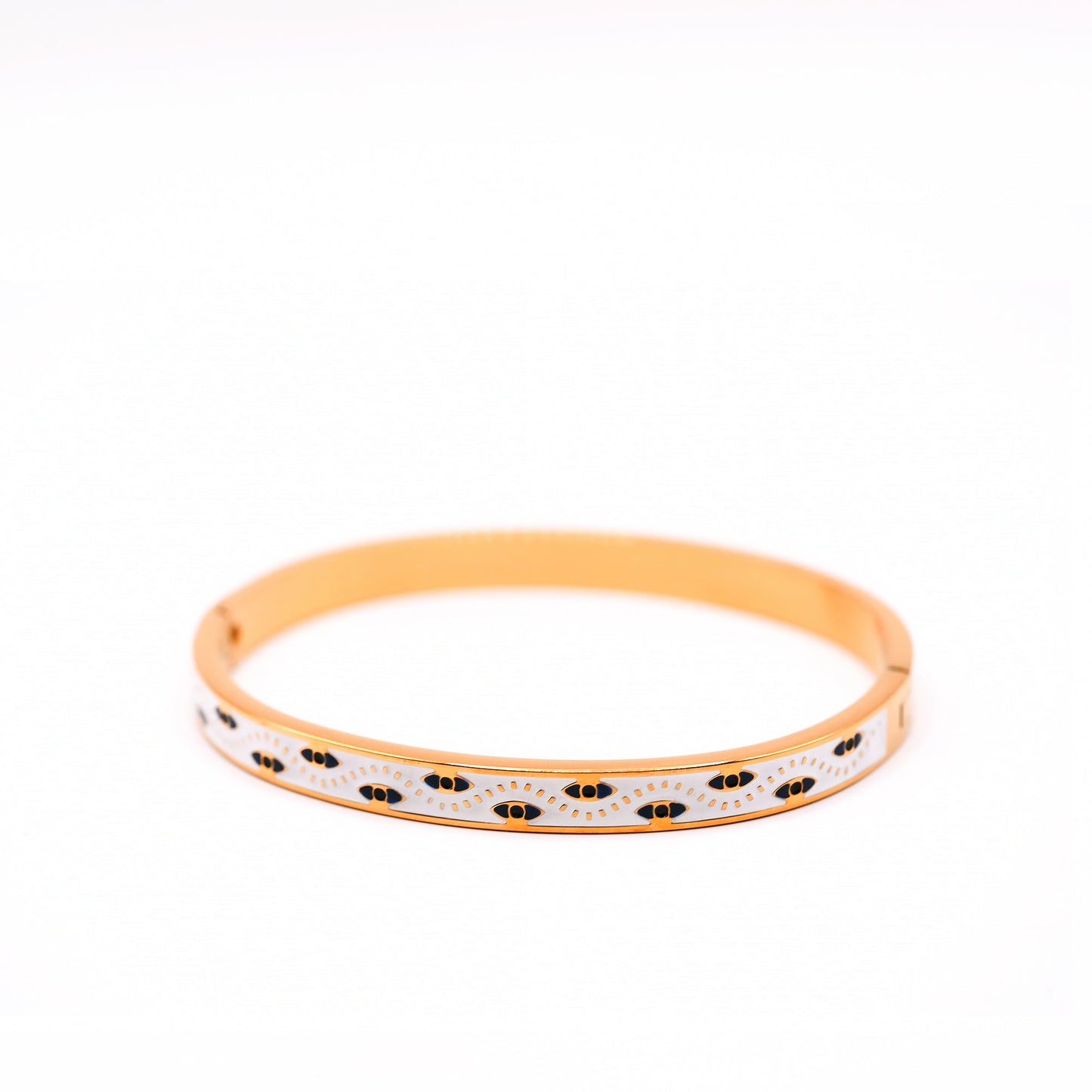 Evil Eye Bangle Bracelet