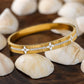 Exquisite Flora Diamond Bangle - Zevaraat