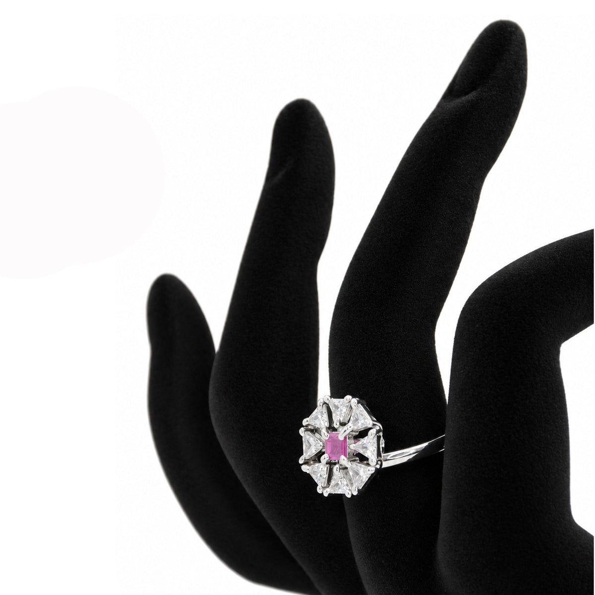 Fuchsia Starburst Ring - Zevaraat