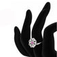 Fuchsia Starburst Ring - Zevaraat