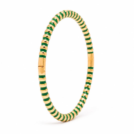 Green Enchantment Bangle - Zevaraat