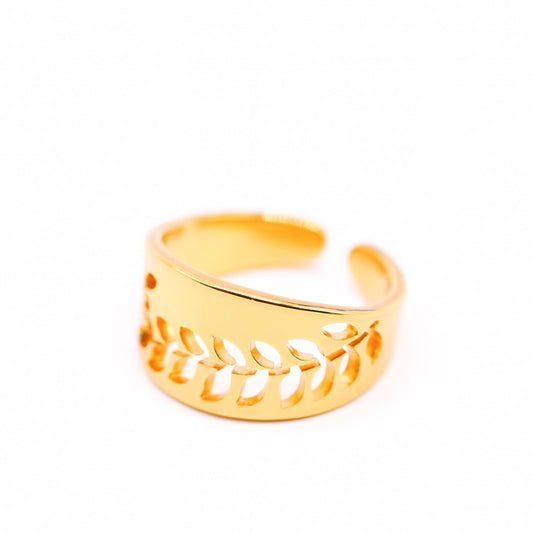 Lunara Leaf Ring - Zevaraat