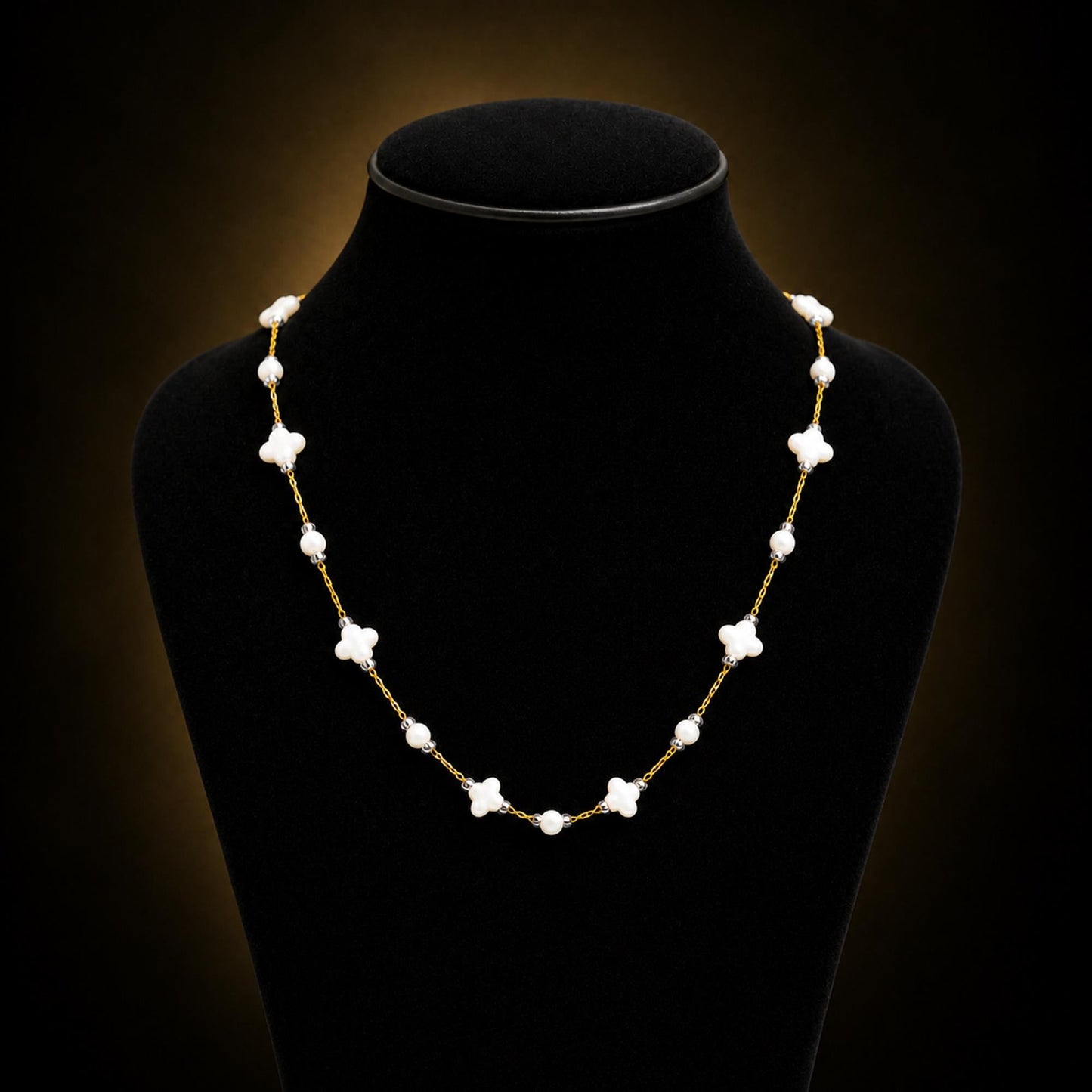 Marble White Sleek Chain - Zevaraat