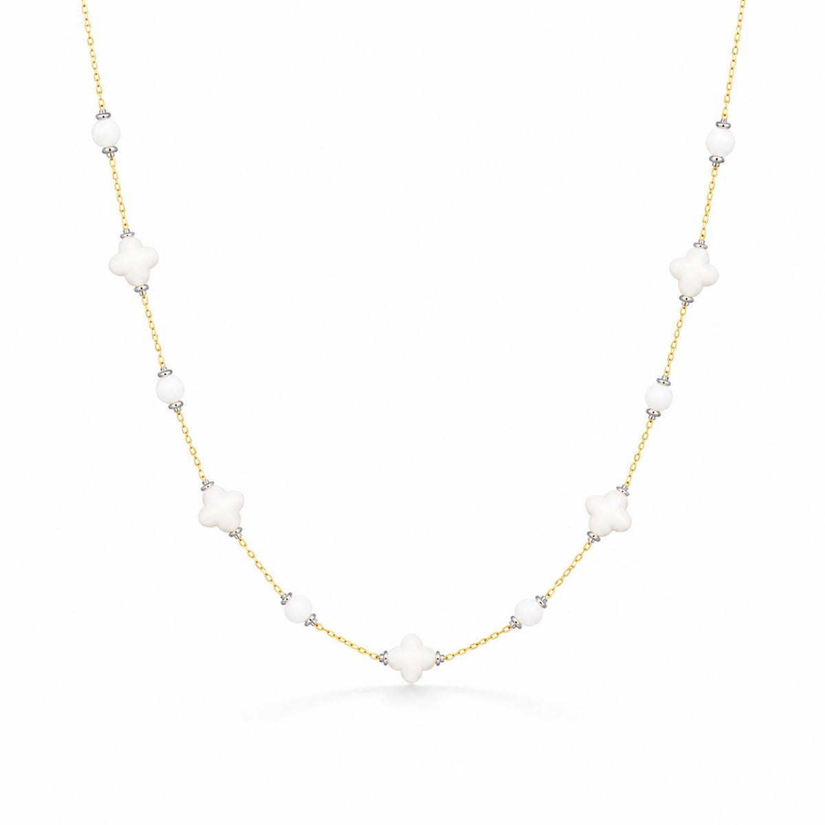 Marble White Sleek Chain - Zevaraat