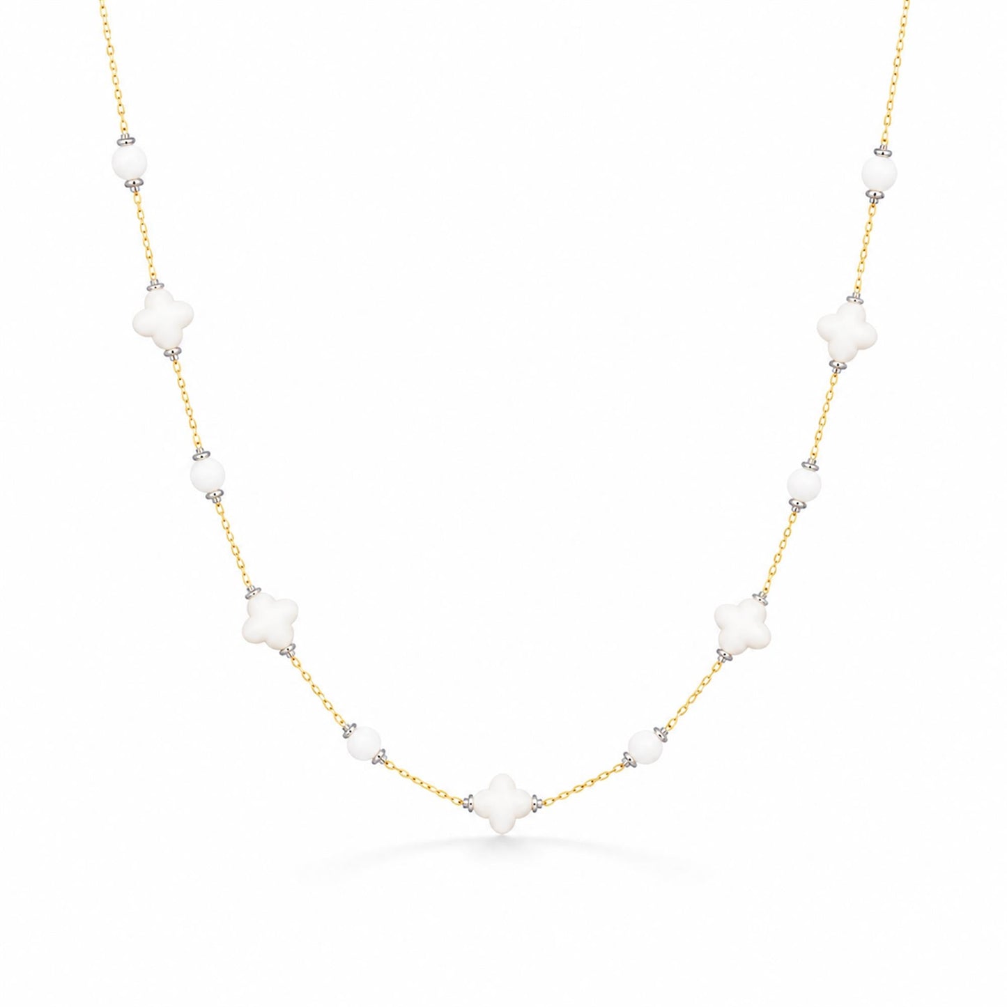 Marble White Sleek Chain - Zevaraat