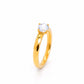 Mini Single Solitaire Ring - Zevaraat