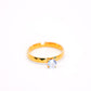 Mini Single Solitaire Ring - Zevaraat