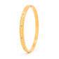 Minimalist Braided Golden Bangle - Zevaraat