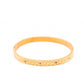 Minimalist Braided Golden Bangle - Zevaraat