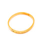 Motif Embossed Bold Bangle - Zevaraat