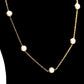 Pearl Beaded Cascade Chain - Zevaraat