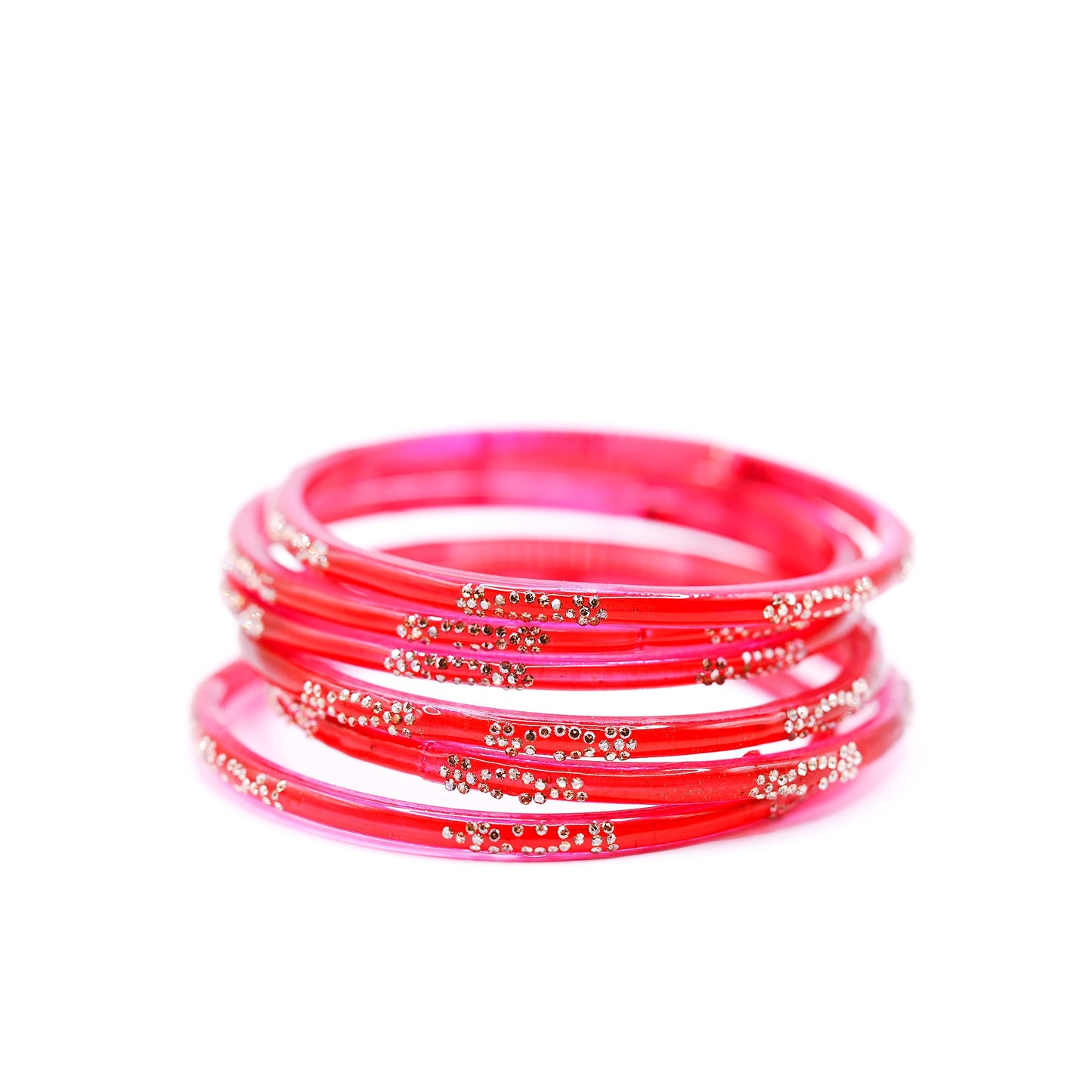 Radiant Crystal Bangle Set - Zevaraat