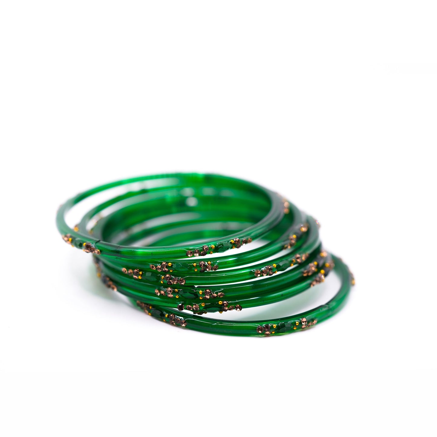 Radiant Crystal Bangle Set - Zevaraat