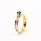 Royal Sapphire Sparkle Ring - Zevaraat