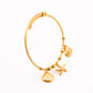 Sea Shell Adjustable Bangle - Zevaraat