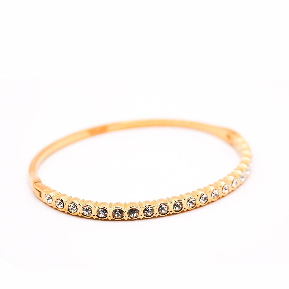 Studded Gold (Single) Bangle - Zevaraat