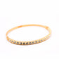 Studded Gold (Single) Bangle - Zevaraat