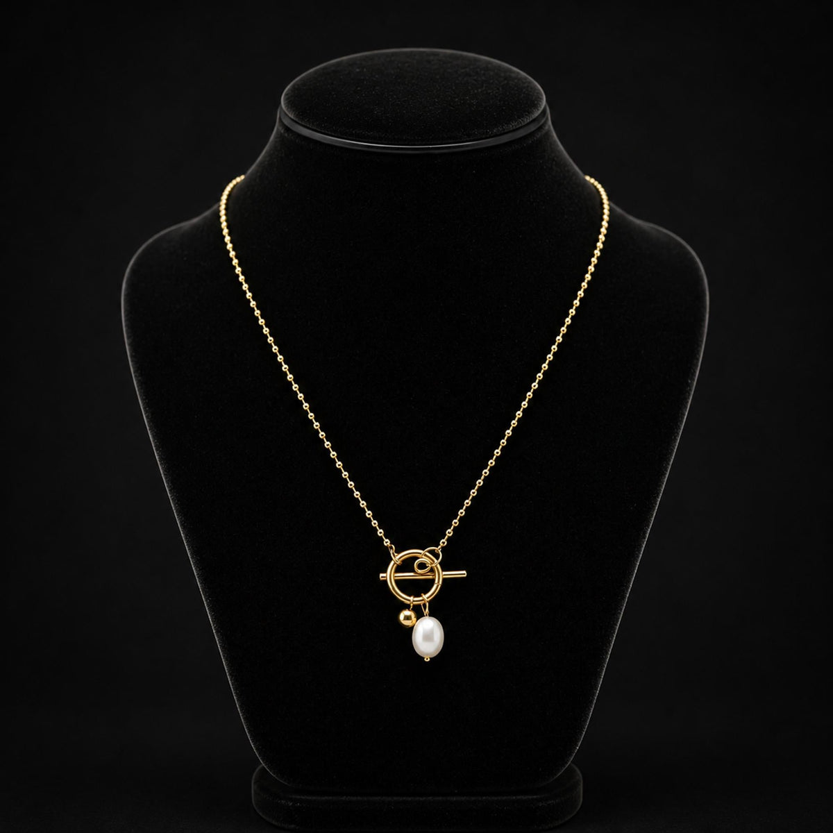 T-Bar Pear Drop Chain - Zevaraat