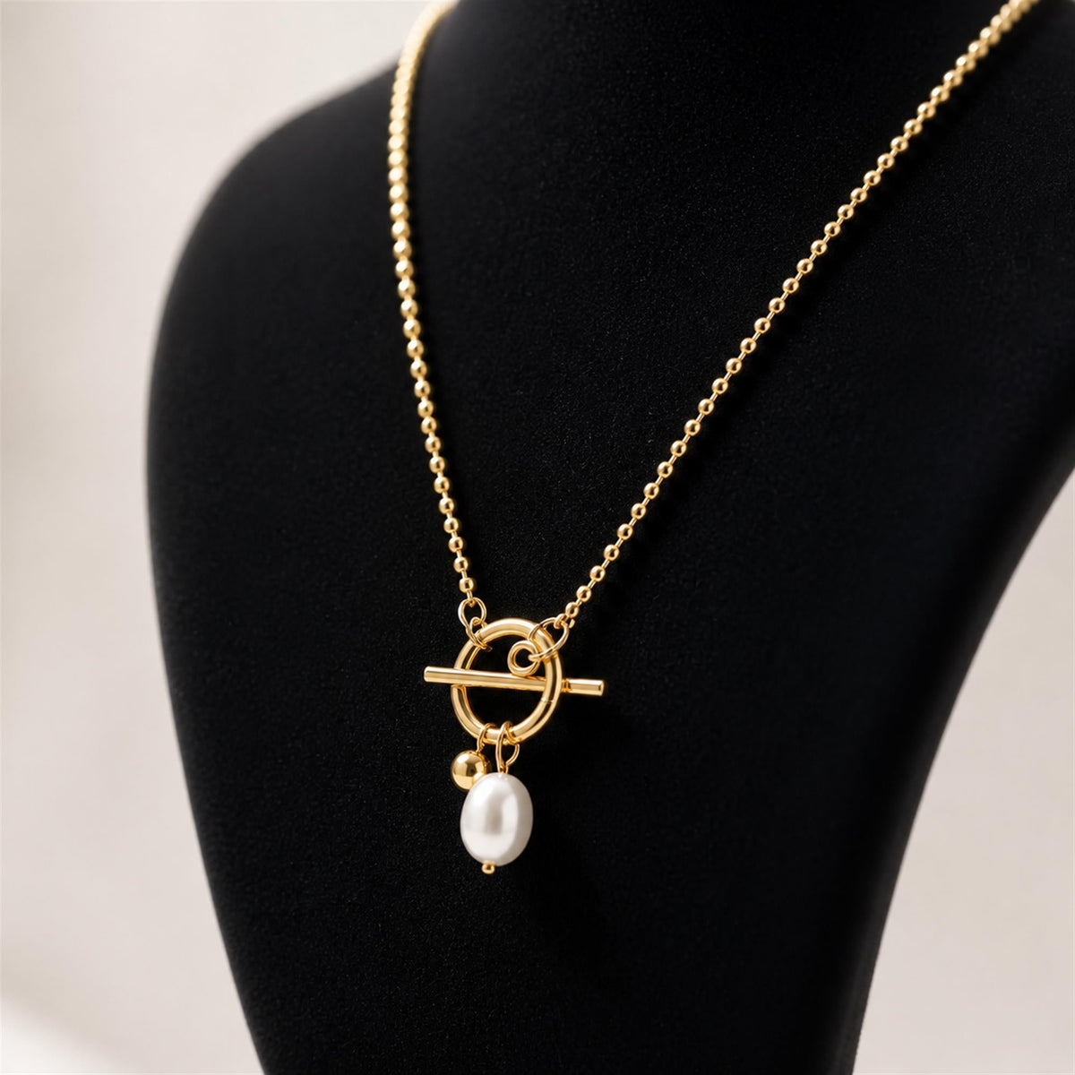 T-Bar Pear Drop Chain - Zevaraat