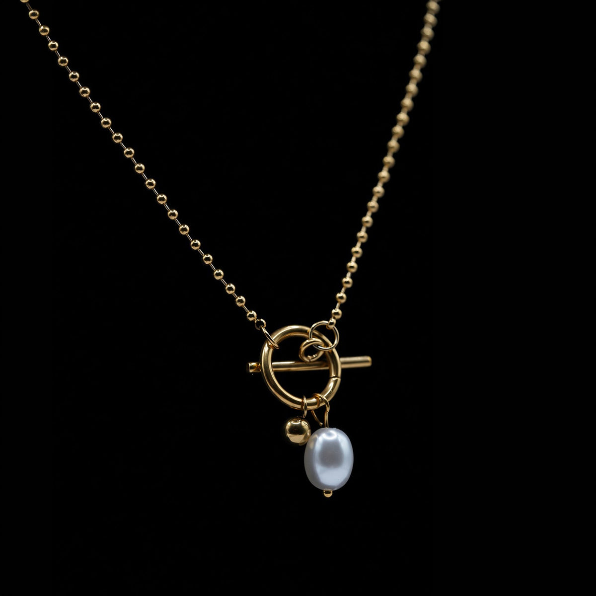 T-Bar Pear Drop Chain - Zevaraat