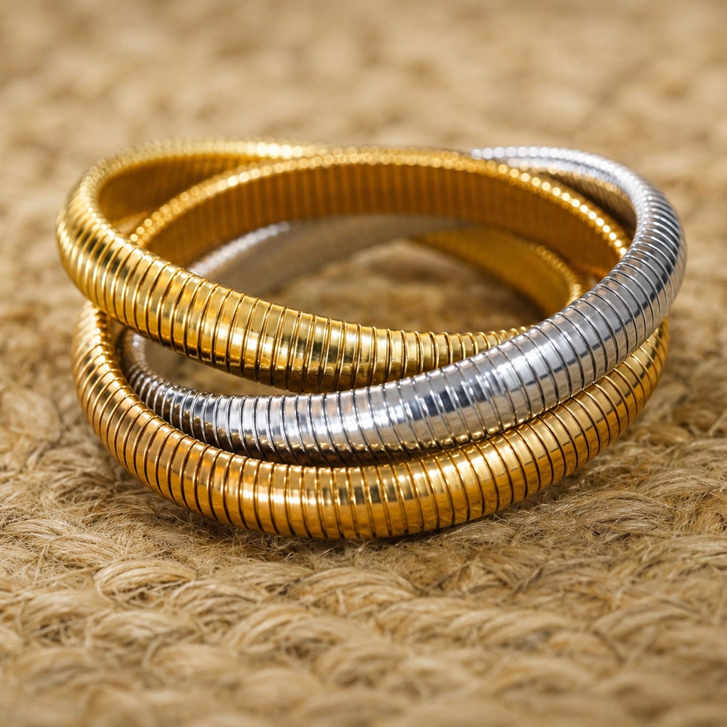 Trio Snake Bangle - Zevaraat