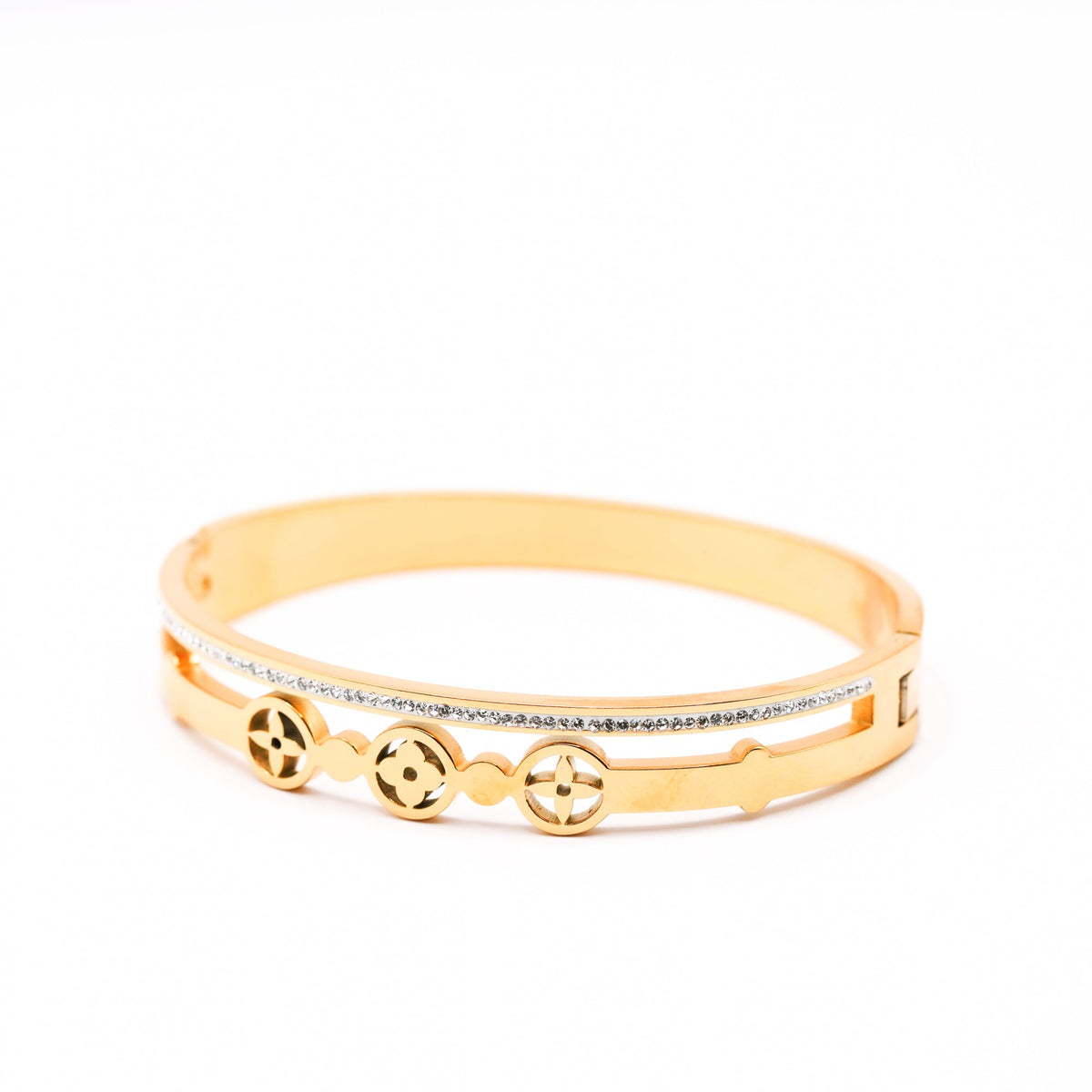 Triple Bloom Bangle - Zevaraat