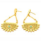 Turquoise Garden Filigree Earrings - Zevaraat