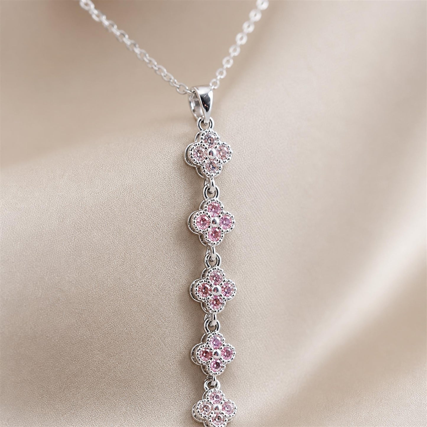 Zircon Encrusted Drop Chain - Zevaraat
