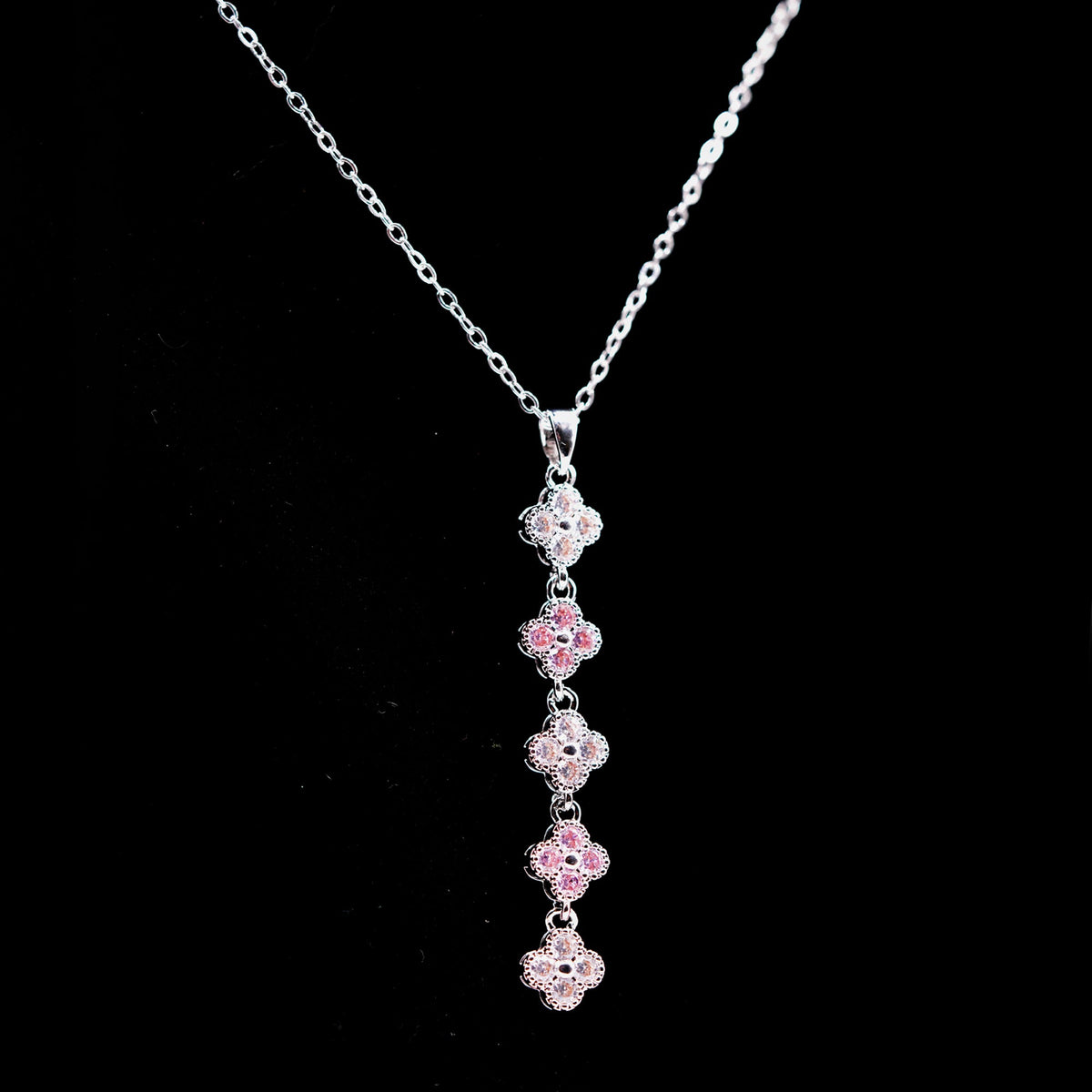 Zircon Encrusted Drop Chain - Zevaraat