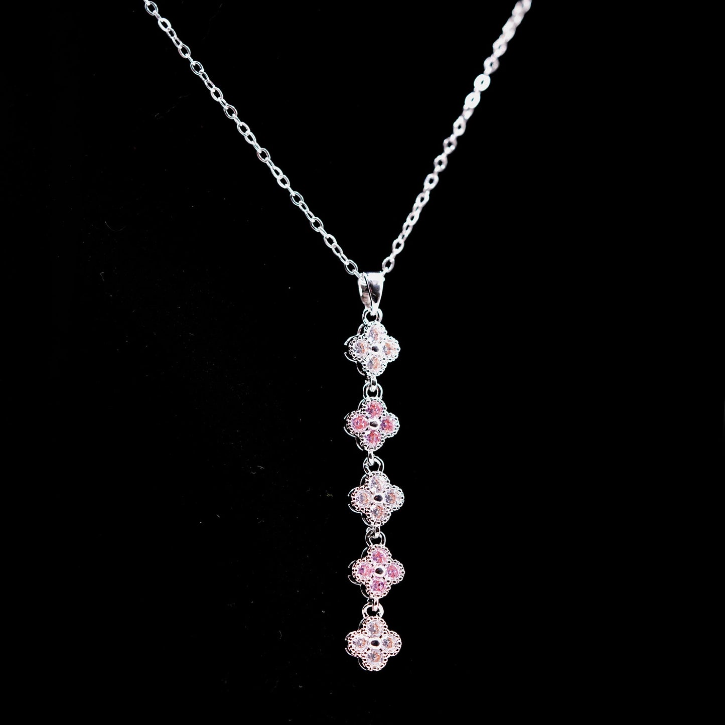 Zircon Encrusted Drop Chain - Zevaraat